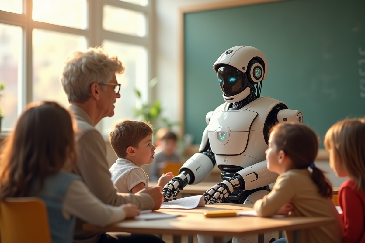 professeur robot